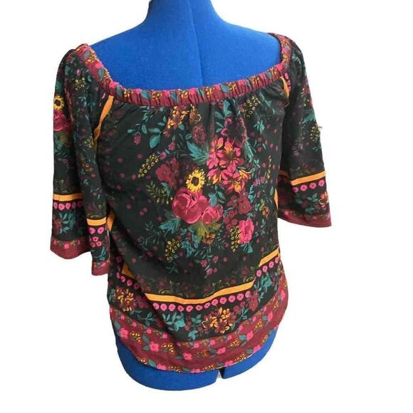 Rue 21 Floral Multicolored Top  Size Medium - Picture 1 of 7